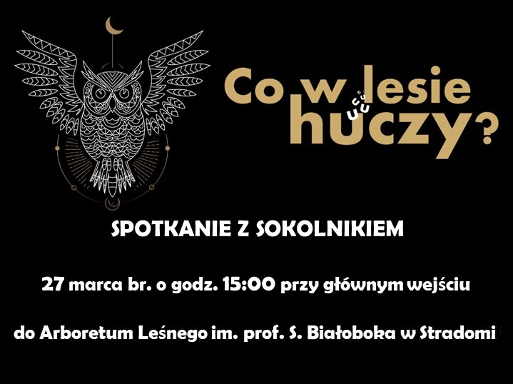 Zdjęcie przedstawia plakat wydarzenia, które odbędzie się Nadleśnictwie Syców.